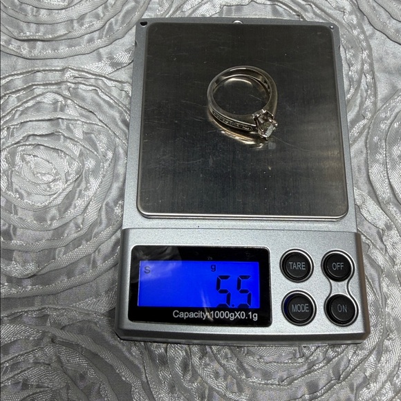 Marquis Natural Diamond Engagement Ring - Picture 5 of 12